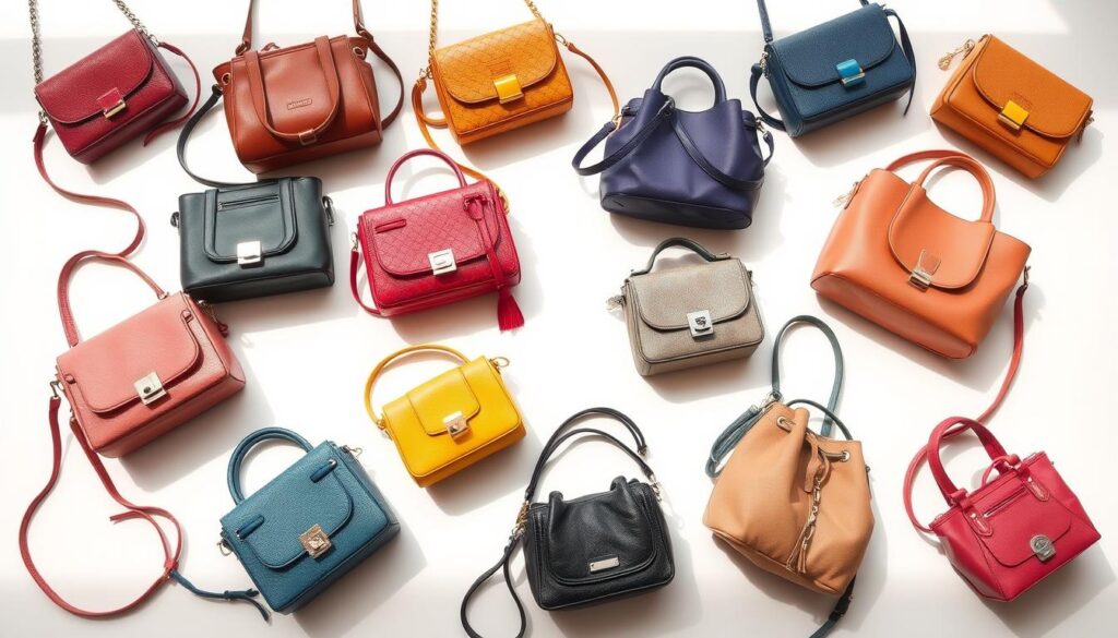 A vibrant collection of Shein bags in various trendy styles and colors, including mini crossbody bags, tote bags, and bucket bags, arranged in a dynamic composition on a clean, minimalist background. Soft, diffused natural lighting illuminates the textured fabrics and gleaming hardware, highlighting the high-fashion appeal of these chic, affordable accessories. The bags are positioned to showcase their versatile silhouettes and eye-catching details, inviting the viewer to imagine how they might elevate a stylish everyday look. A vibrant collection of Shein bags in various trendy styles and colors, including mini crossbody bags, tote bags, and bucket bags, arranged in a dynamic composition on a clean, minimalist background. Soft, diffused natural lighting illuminates the textured fabrics and gleaming hardware, highlighting the high-fashion appeal of these chic, affordable accessories. The bags are positioned to showcase their versatile silhouettes and eye-catching details, inviting the viewer to imagine how they might elevate a stylish everyday look.