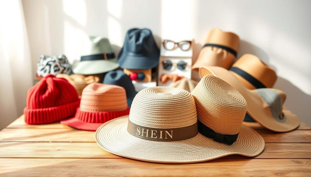 shein hats categories