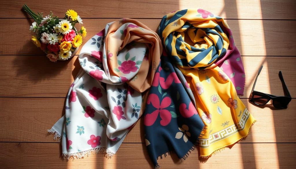 style Shein scarves